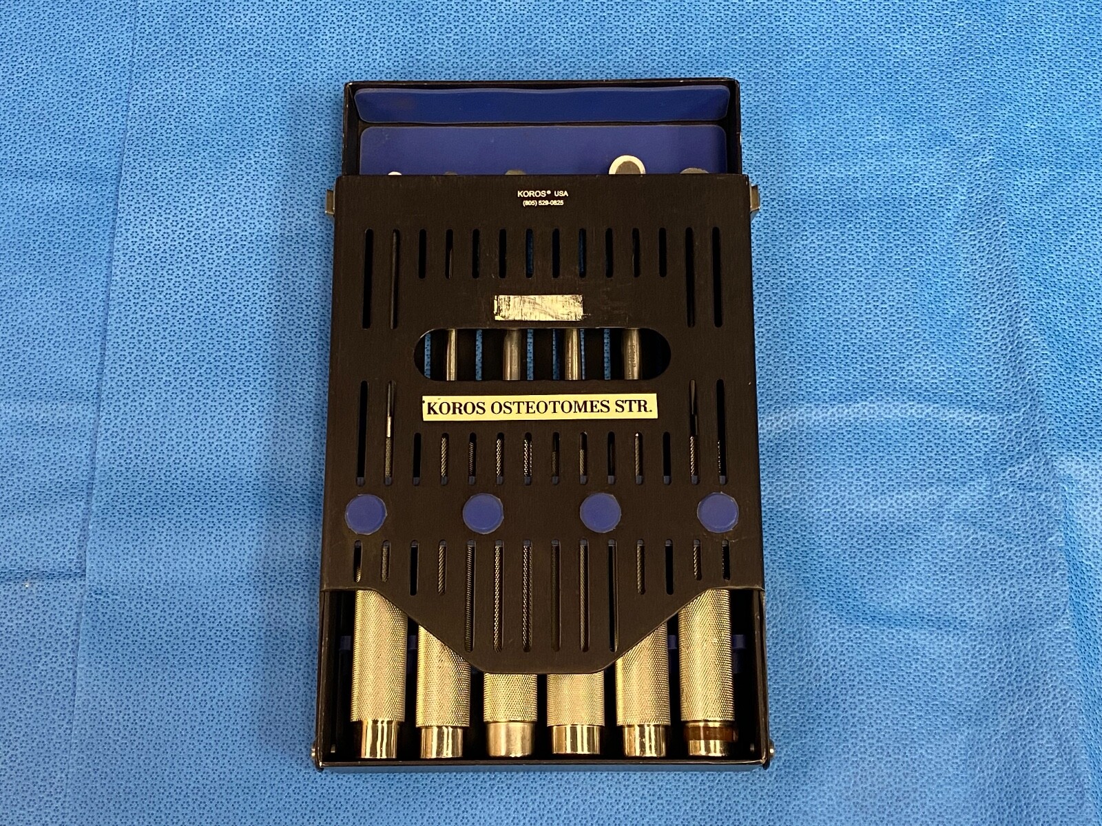 Set of 6 Codman Curved Osteotomes in Case | eBay