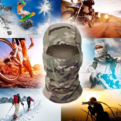 Herren Damen Armee Camouflage Sturmhaube Sturmmaske Motorrad Fahrrad Biker Neu - Bild 8 von 21