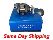 Shimano Tekota 400HGLCA 6.6:1 Line Counter Casting Reel | TEK400HGLCA