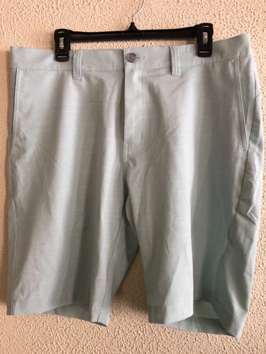 Travis Mathew Size 36 Green All In Golf Shorts Micro Tech Fabric Size 36 NWTS