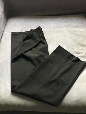 L'Equipe Plus - Pantalone donna, Nero, Strass in vita, tg 48,