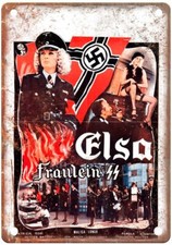 Elsa Fraulein Ss Vintage Movie Poster Old Retro Look Metal Sign MP1432