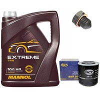 MotoröL Set 5W-40 5 Liter + ÖLfilter + Schraube FüR Audi A6 100 Vw Transporter