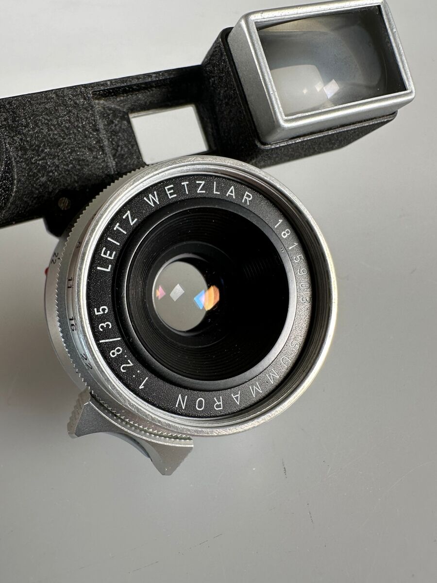 Leica Leitz Wetzlar Summaron-M 35mm F2.8 Goggle Lens 181xxxx Leica Leitz Wetzlar Summaron-M 35mm F2.8 Goggle Lens 181xxxx
