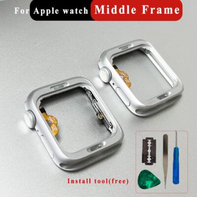 For Apple Watch Series SE Main Shell Aluminum Housing Frame Crown Dial  Parts