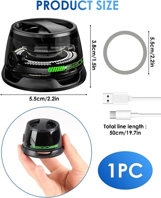 Drahtloser magnetischer Bluetooth Lautsprecher, Verwendung als Telefonständer + LED tolles Geschenk geliebt