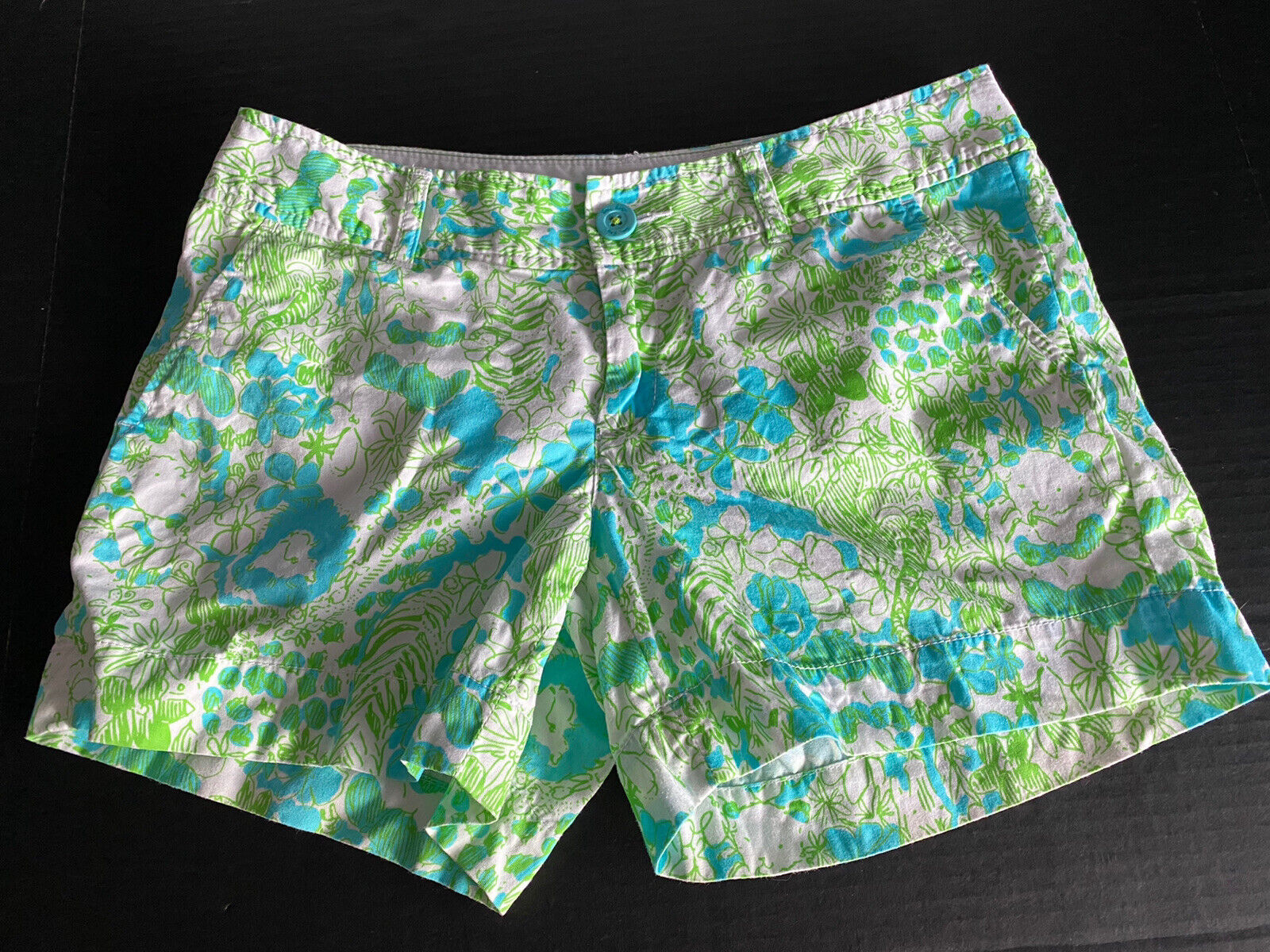 Lilly Pulitzer Women SZ 6 Callahan A It#039;s Zoo Complete Colorado Springs Mall Free Shipping Limead Shorts