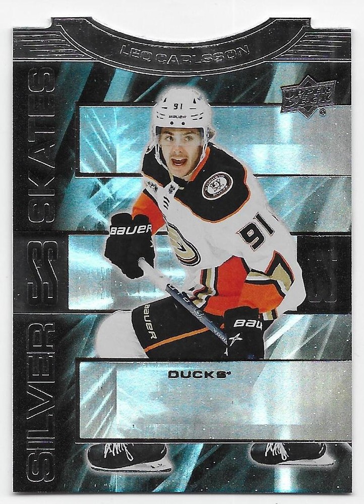 2023-24 Upper Deck Extended Series - Silver Skates #SS-39 Leo Carlsson (RC)