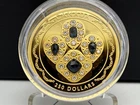 Canada 2019 250$ Her Majesty QUEEN ELIZABETH II SAPPHIRE TIARA Pure Gold Coin