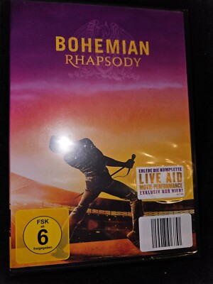 BOHEMIAN RHAPSODY  ROCK DVD  LIVE AID MUSIK VIDEO 
