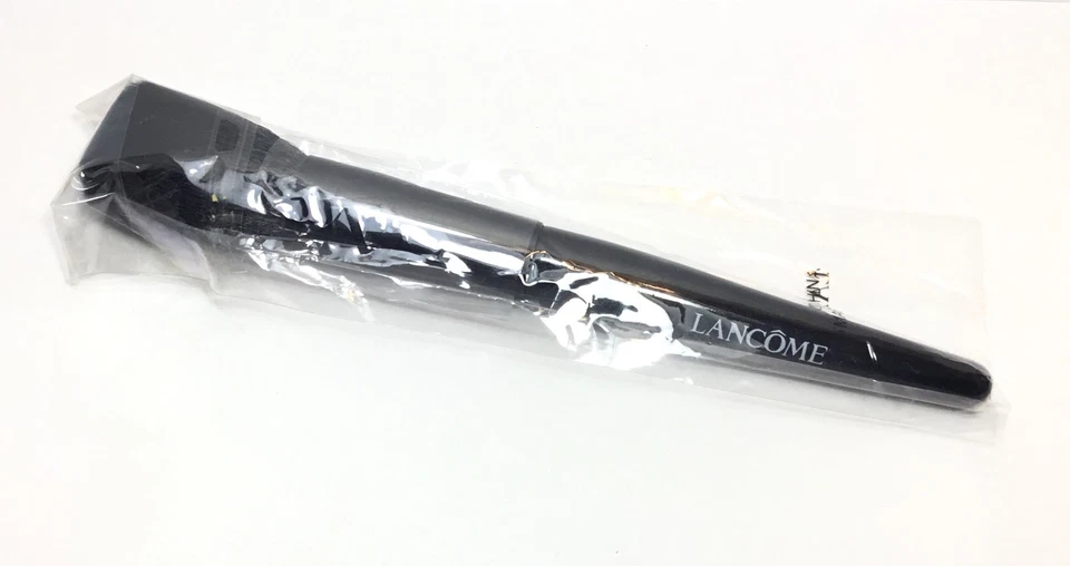 LANCOME Cepillo Licuadora Facial Iluminador de Mejillas Polvo 6.5 pulgadas Sellado Negro NUEVO Foto 4 de 4