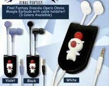 Final Fantasy Dissidia Opera Omnia Moogle Earbuds Headphones 3 Colors SquareEnix