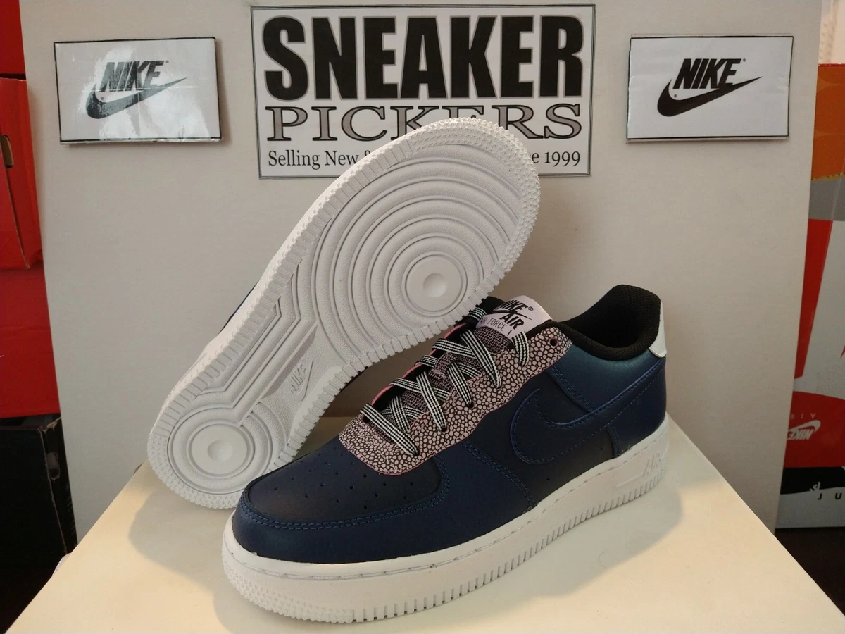 Nike Air Force 1 Low LV8 GS (Midnight Navy/White/Blue Tint)