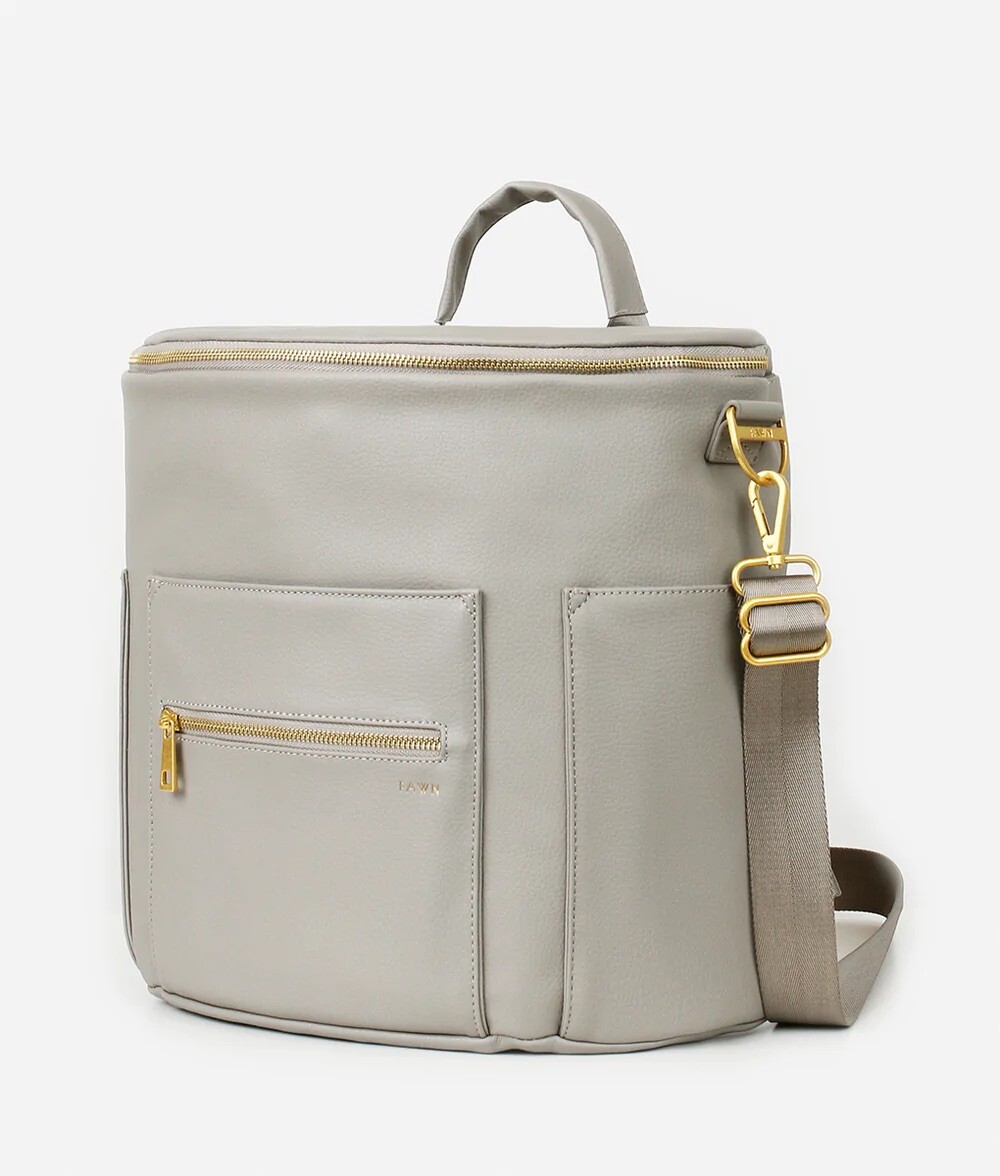 Fawn Design Grey Backpack/Diaper Bag Fawn Design The Original Diaper Bag Backpack Taupe Grey main image 3