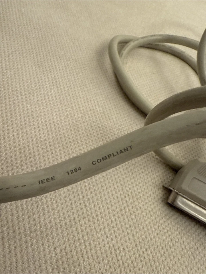 6FT 25-Pin Parallel Male And Female IEEE 1284 Printer Cable - Image 2 of 4