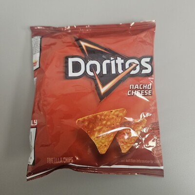 Sealed Doritos Snack Size Bag With 1 Chip