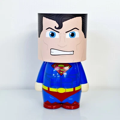 DC COMICS Superman Nachttisch Nachtlicht Kinderzimmer LED beruhigende Superhelden Lampe NEU