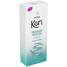 Alpha Keri Shower Bath Moisture Rich Oil Smooth Soften Replenish Skin 16oz
