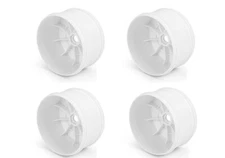 NEW Pro-Line Velocity VTR 4.0" White Front / Rear Zero Offset Wheels (4)