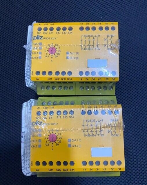 1PC New Sealed   PNOZ XV3.1 30/24VDC 3n/o 1n/c 2n/o Safety Relay 774530 #F8
