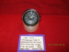 1961-1973 Volkswagen Type 3 Made In Germany Dash Clock Untested Free Shipping 1961-1973 Volkswagen Type 3 Made In Germany Dash Clock Untested Free Shipping