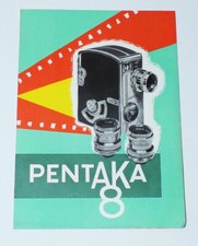 GDR Brochure Pentaka 8 Camera 1958
