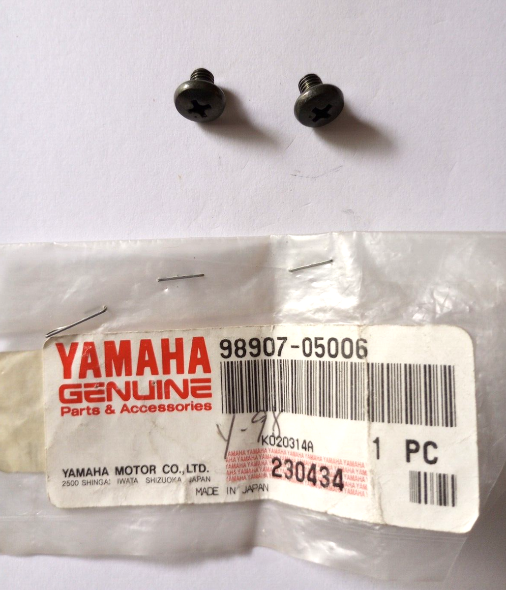 Yamaha Pan Head Screw NOS 98907-05006 Qty. 2 (L-6245) | eBay