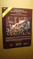 MODULE S4 - LOST CAVERNS OF TSOJCANTH *NEW NM/MT 9.8 NEW* DUNGEONS DRAGONS