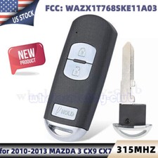 Keyless Entry Smart Remote Car Key Fob For Mazda 3 Cx-7 Cx-9 Wazx1t768ske11a03