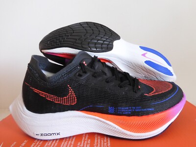 WMNS NIKE AIR ZOOMX VAPORFLY NEXT% 2 BLACK-BRIGHT CRIMSON SZ 5 [CU4123-002]