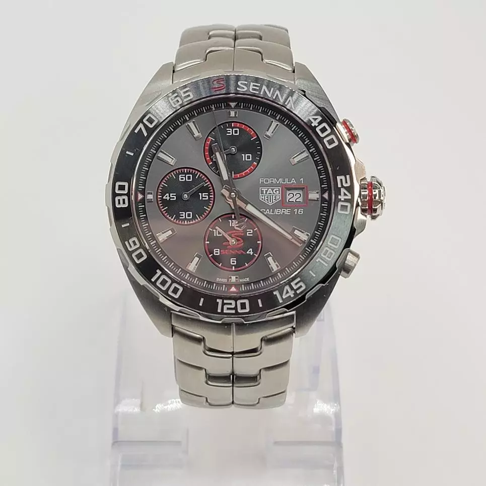 TAG HEUER SPECIAL EDITION FORMULA 1 SENNA Chronograph 44 mm