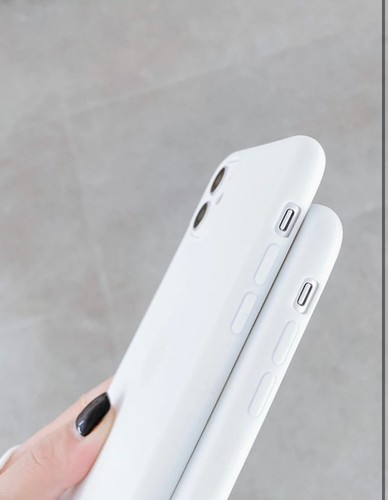 New Silicone Case for iPhone 11 - White - Photo 3 sur 3