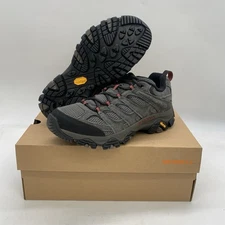 Merrell Moab 3 Waterproof Hiking Shoes Mens 7 Outdoor Vibram Beluga Travel NEW