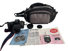 Canon EOS Rebel G EOS 35mm SLR Black w/ EF 35-80mm f/4-5.6 Lens  Carrying Bag