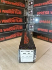 XPRESS WINDOW FILMS - 20" x 100 Ft Roll - 15% 2 Ply Window Tint NANO CERAMIC HD