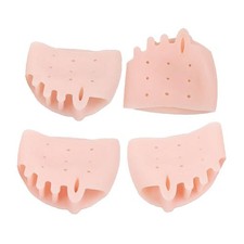 Set mit 4 Gel Hallux valgus Korrekturh&auml;mmern, Zehenspreizern