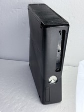 Xbox 360 S Slim 4GB Black Console Working Tested Microsoft Retro Gaming