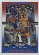 Magic Johnson Prizm 2019/20 Prizm Red Blue #25