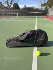 VINTAGE Head Pro Team World Tennis Racquet Shoulder Bag With Adjustable Strap