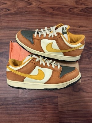 2005 Nike SB Dunk Low 'Vapour Mineral Yellow' Men's 10.5 US