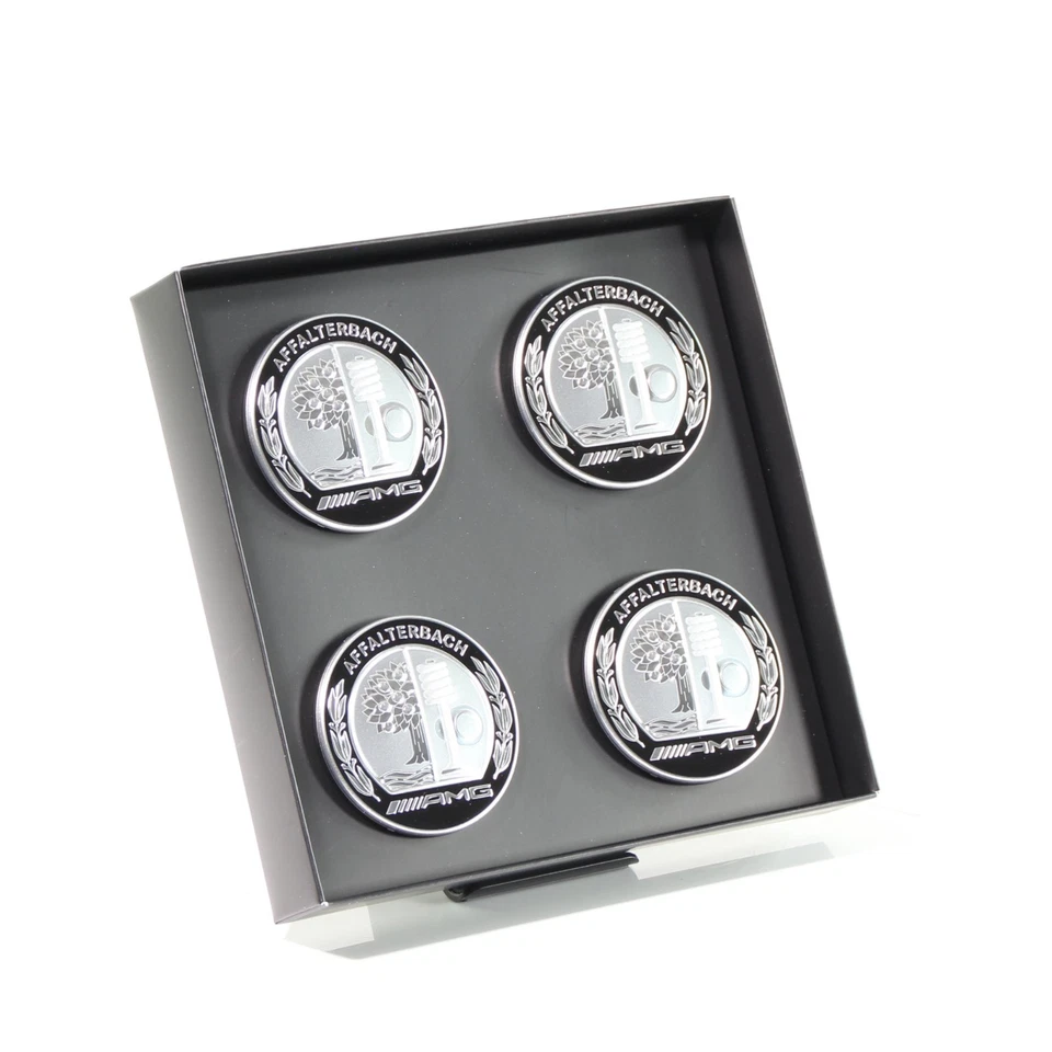 Mercedes-Benz AMG 4er Nabendeckel 66,80mm 3D Geprägt Original AMG Affalterbach ⭐ - Bild 3 von 4