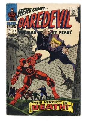 Daredevil #20 Marvel 1966 Gene Colan Owl