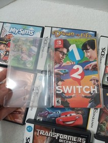 14 Nintendo Cases Video Game Lot DS Wii Switch Bros Smash Sonic  