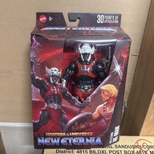 Masters Universe Masterverse New Eternia Anti-Eternia He-Man Figure In Hand