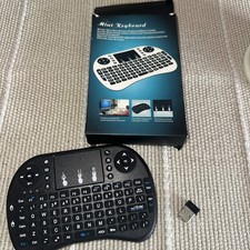 Tickbox Mini Portable Wireless Keyboard Mouse Combo Xbox 360 PS3 PCs Smart TVs