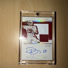 2021 Panini National Treasures Franchise Treasures Davis Mills - (Jersey Match)