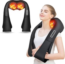 Neck Massager, Back Massager Deep Tissue Kneading Neck and Shoulder Massage