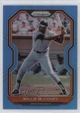 2021 Panini Prizm Tier II Carolina Blue Prizm Willie McCovey #154 HOF 0u66
