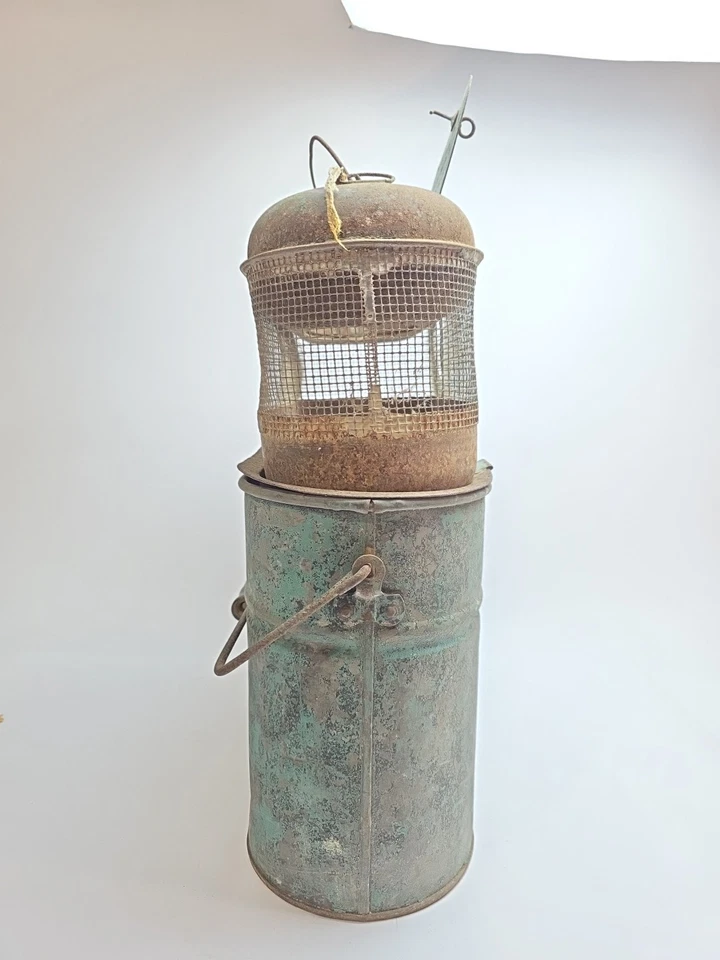 RARO! Buzón Deshler Jones Aquarium Minnow Pail años 20 Foto 4 de 4