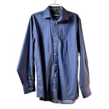 Chaps Long Sleeve Button Front Dress Shirt 16 Neck 34/35 Arm  (2949)